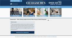 Desktop Screenshot of cleanamotion.co.uk